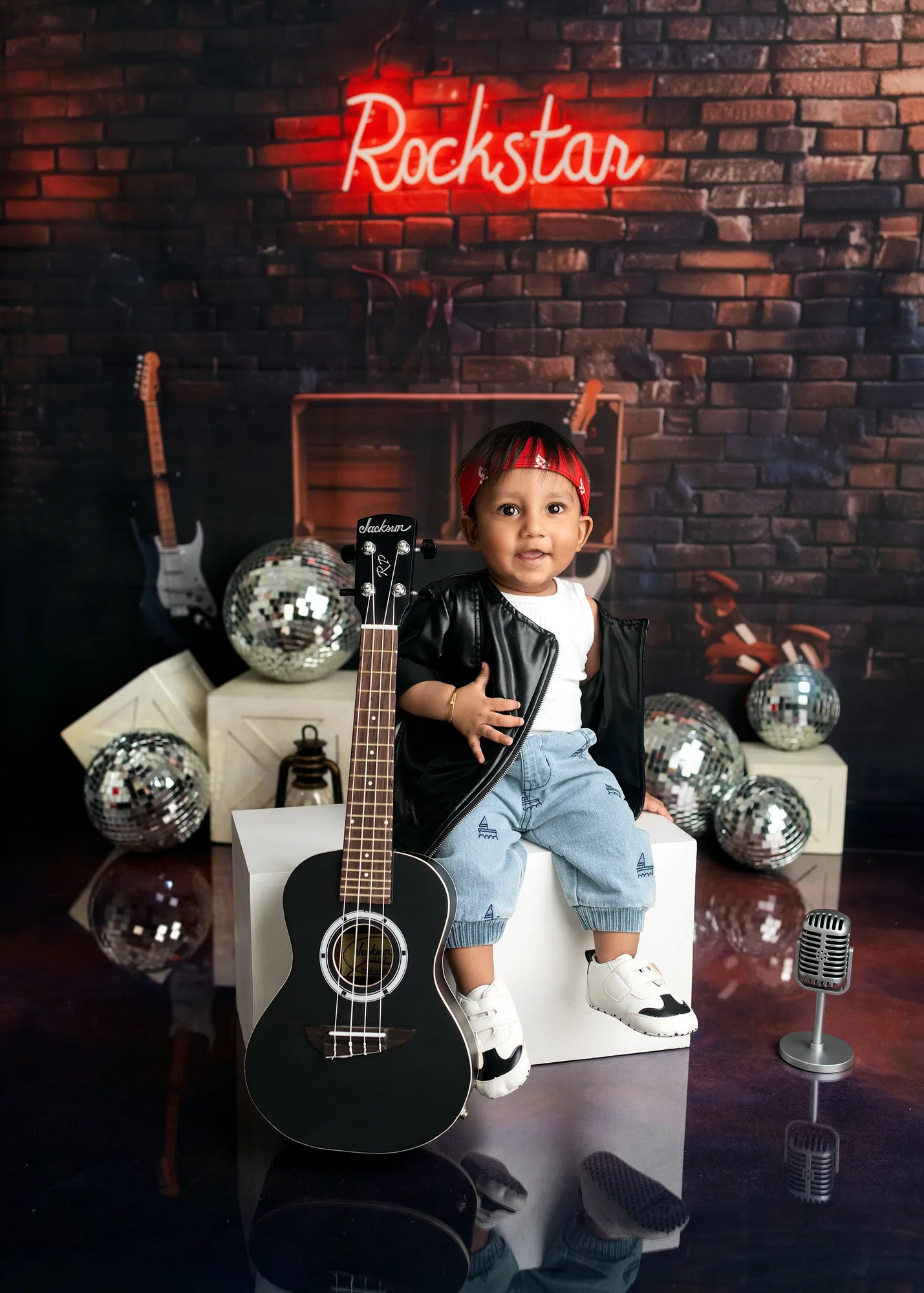Studio portrait